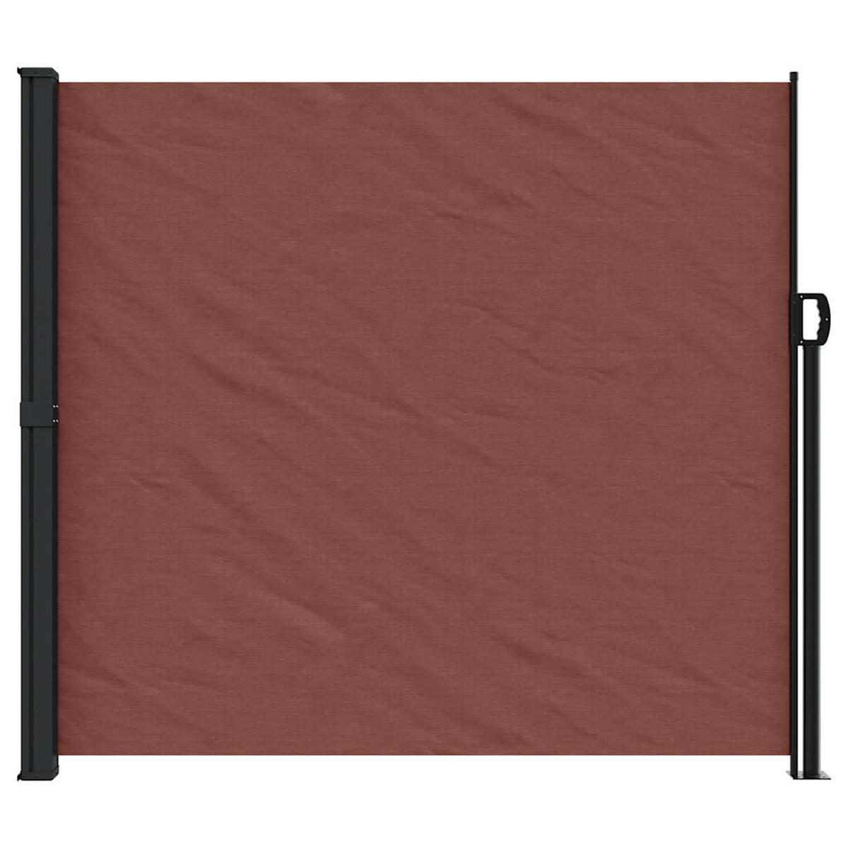SEITENMARKISE Ausziehbar Braun 180x600 cm - Braun, Textil (600/180/600cm) - furnicato