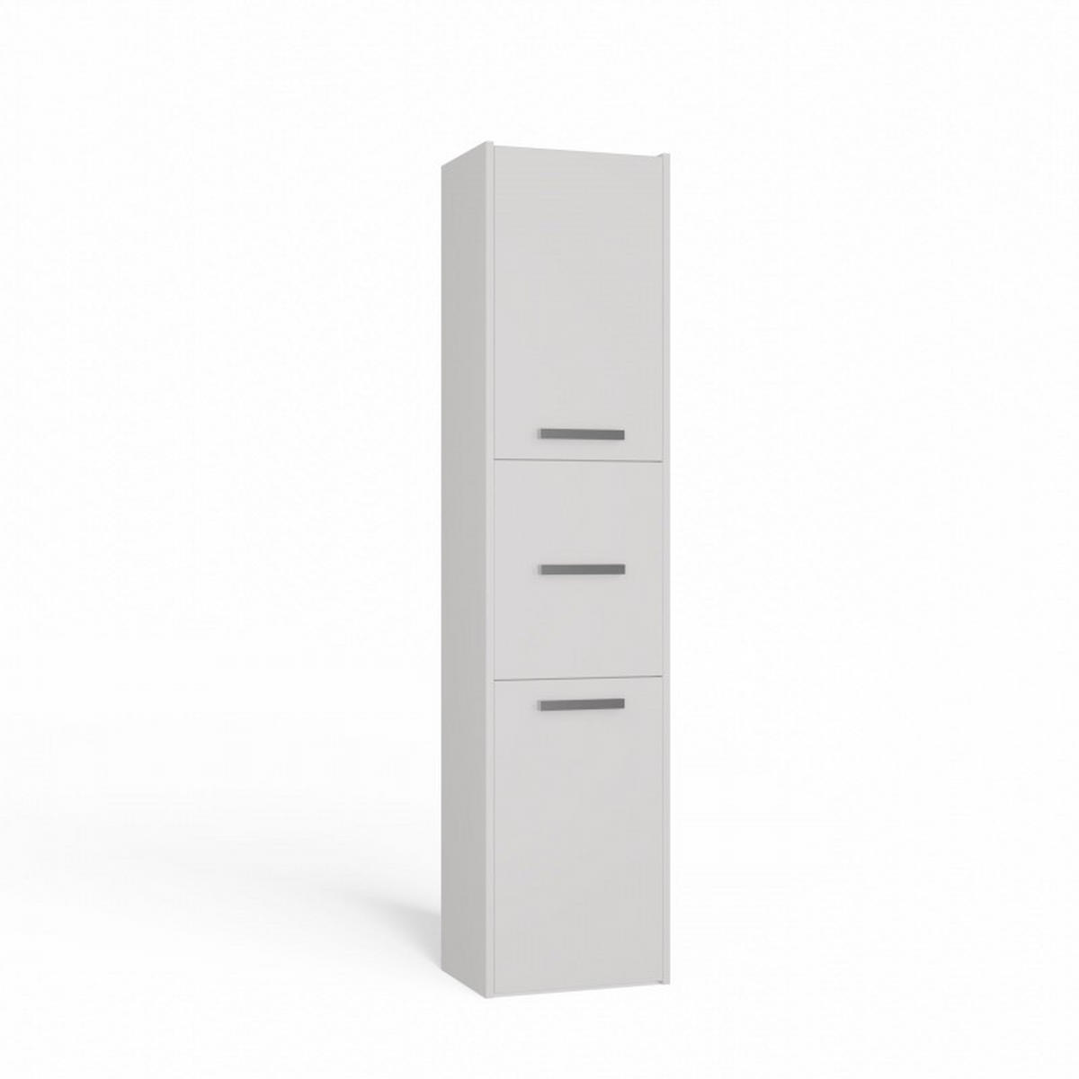 KÚPEĽŇOVÁ SKRIŇA - biela, kompozitné drevo (40/170/30cm) - RAUMHIRSCH FURNITURE