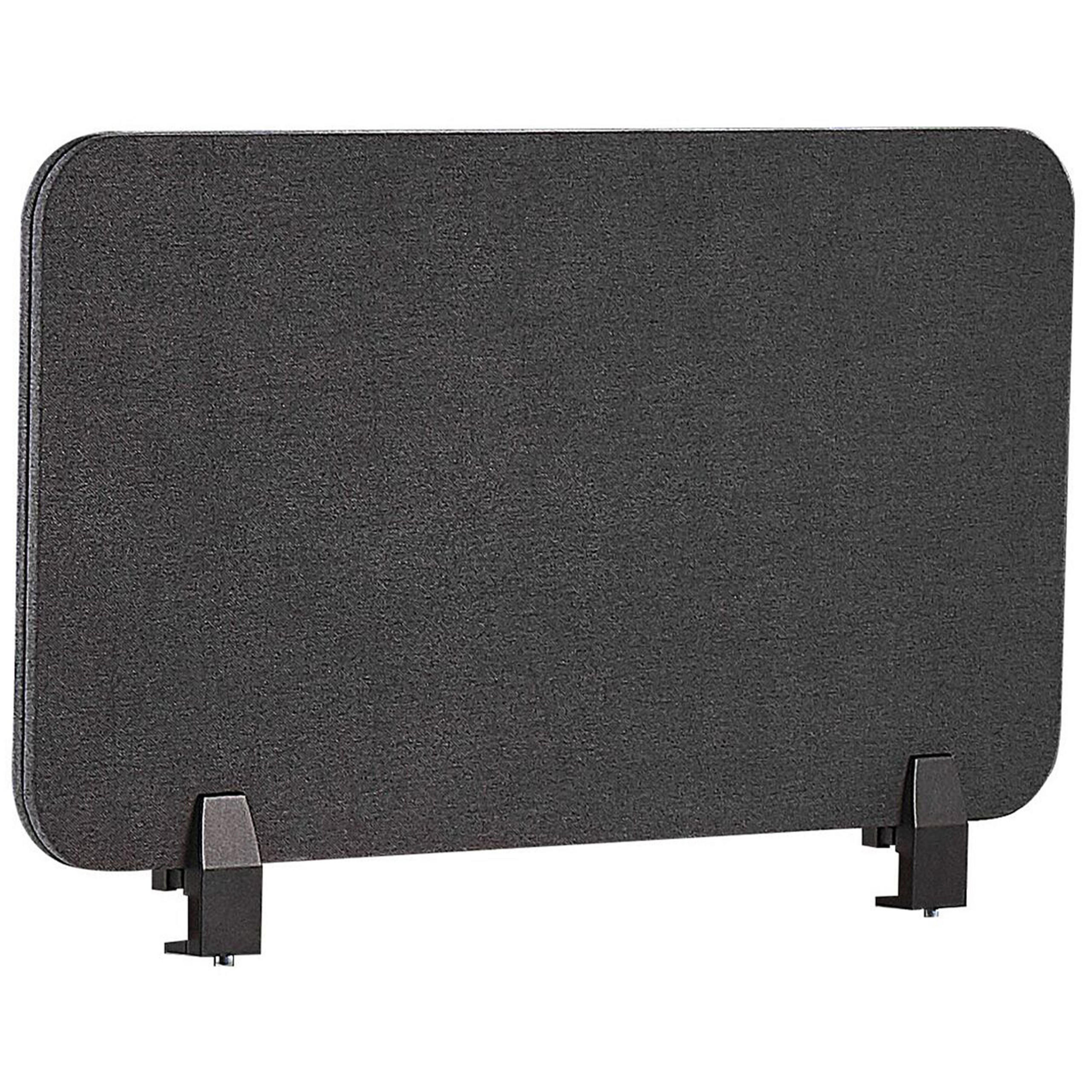 Beliani DĚLICÍ STĚNA NA STŮL 72 x 40 cm Tmavě šedá Wally