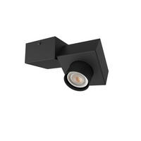 DECKENLEUCHTE - Schwarz, Metall (14/20/10cm) - Lumicom