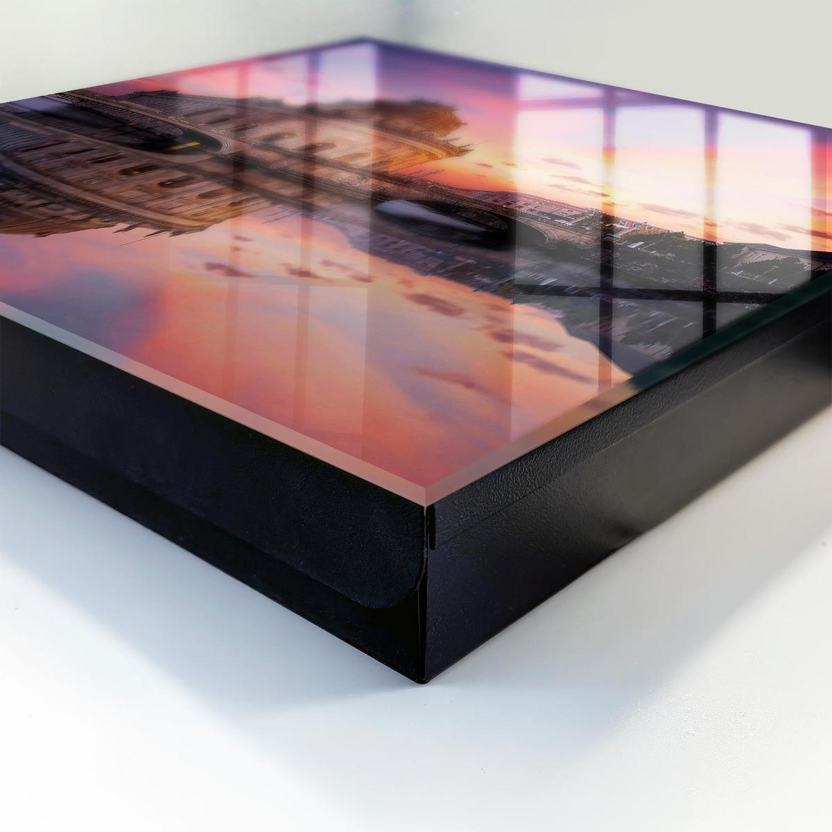 SCHLÜSSELBOX Schwarz 30x30 cm- Türöffnung nach rechts - Urban West - Pink, Metall (30/30/5cm) - TULUP