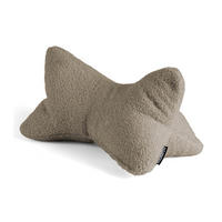 NACKENKISSEN Der Leseknochen - Braun, Textil (42/22cm) - Mokebo