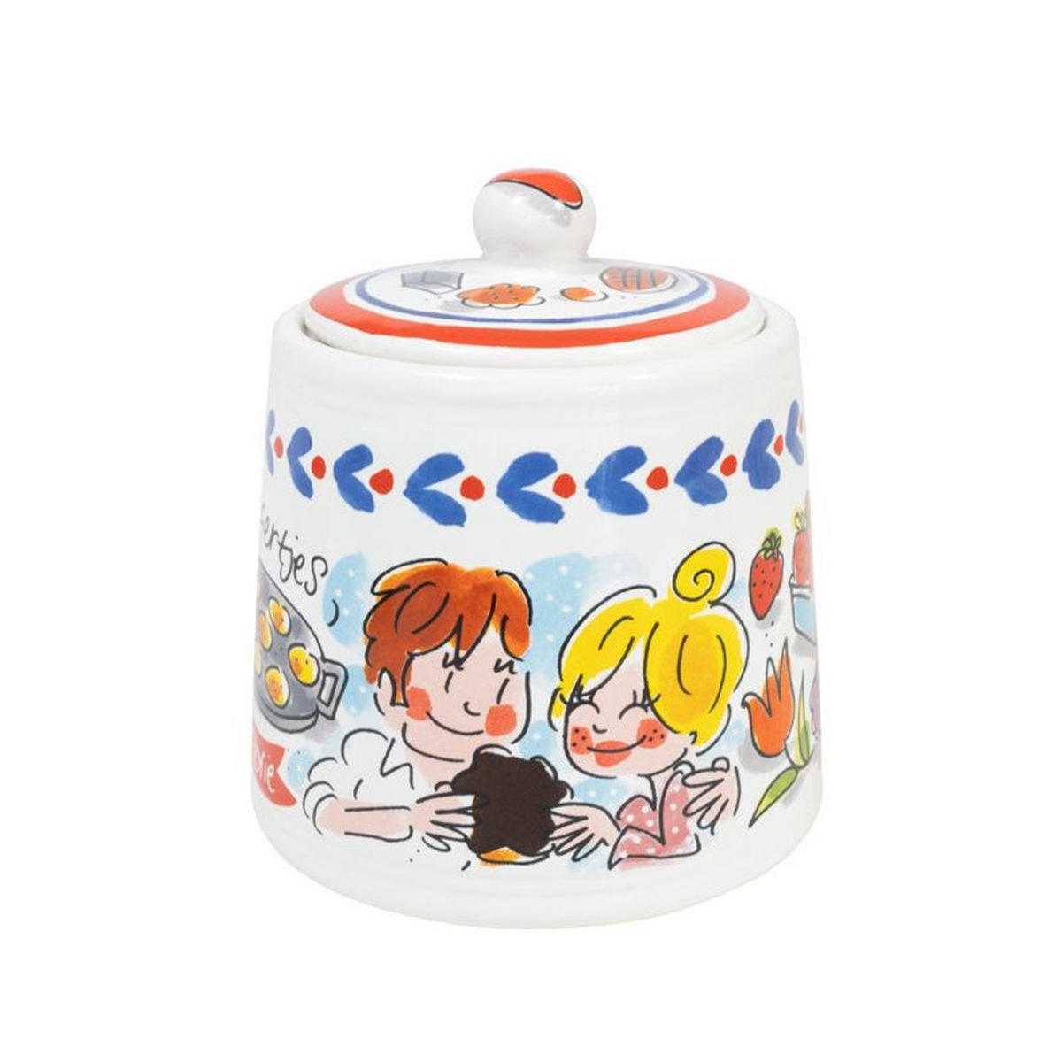 ZUCKERDOSEN Holland in Bunt - 11,5cm - Multicolor, Keramik (10/11.5cm) - Blond Amsterdam