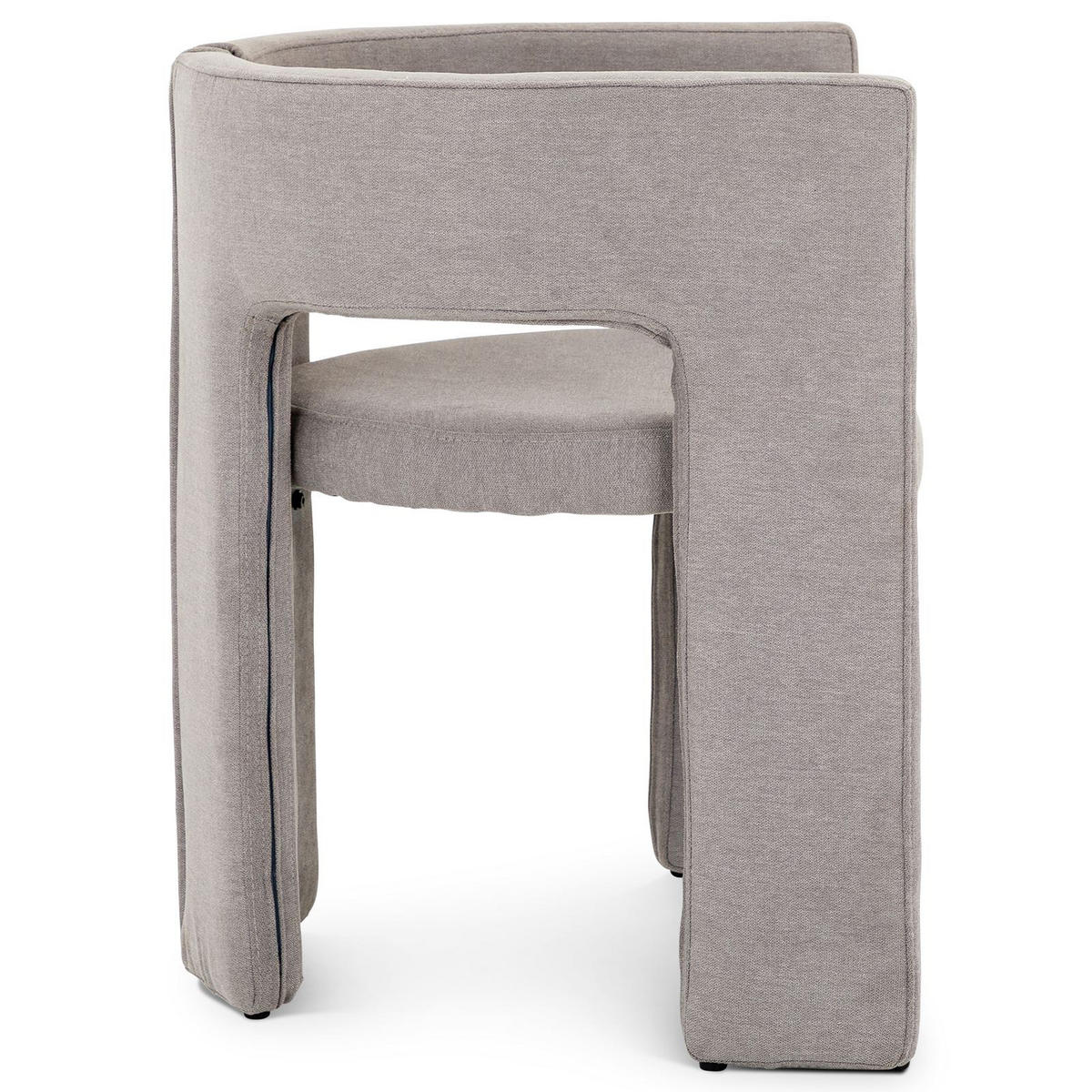 ESSZIMMERSTUHL EVIE grau - Grau, Textil (63/71/55cm) - IDIMEX
