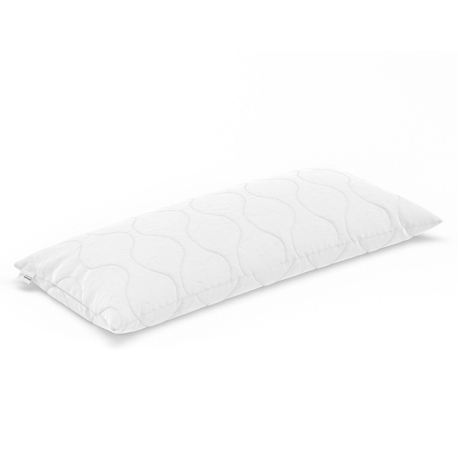 KOPFKISSEN 40x90 cm mit individuell anpassbarer Füllung - Weiß, Textil (90/40cm) - Sämann – make a difference.