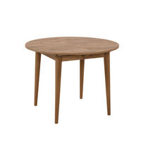 TISCH mit Massivholzbeinen - vina 100/100/75 cm - Beige, Holzwerkstoff (100/100/75cm) - Calicosy