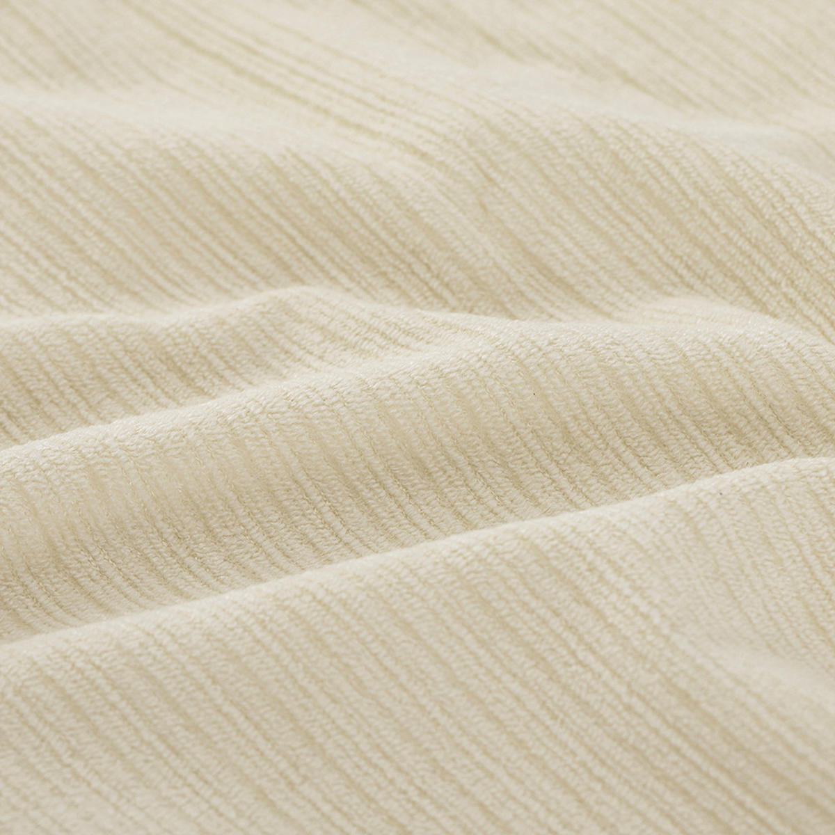 SESSEL mit Hocker FST99-MI - Ahornfarben/Creme, Fell/Metall (59/78/74cm) - SoBuy