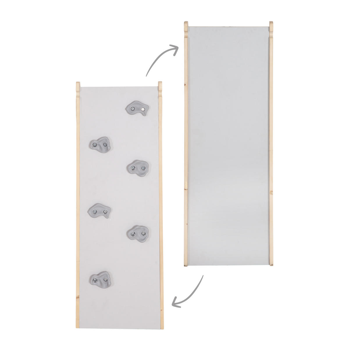 SPIELTURM Montessori - Naturfarben, Holz (83/127.5/110.5cm) - Roba