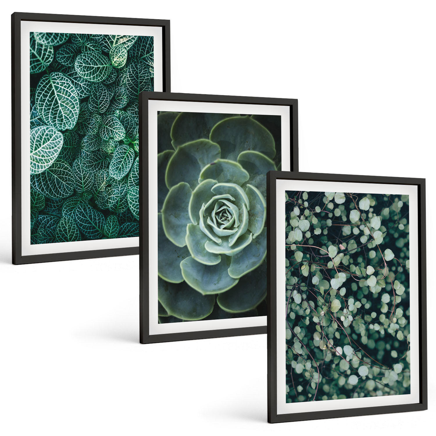 Tulup Bilder Schwarz 40x60 cm