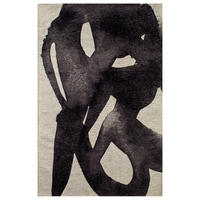 TEPPICH modern Flachgewebe YOYO Schwarz 240 x 340 cm - Schwarz, Textil (240/340cm) - Novatrend