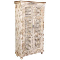 KLEIDERSCHRANK aus holz 104x43x188cm - Weiß, Holz (104/188/43cm) - Wanderlust