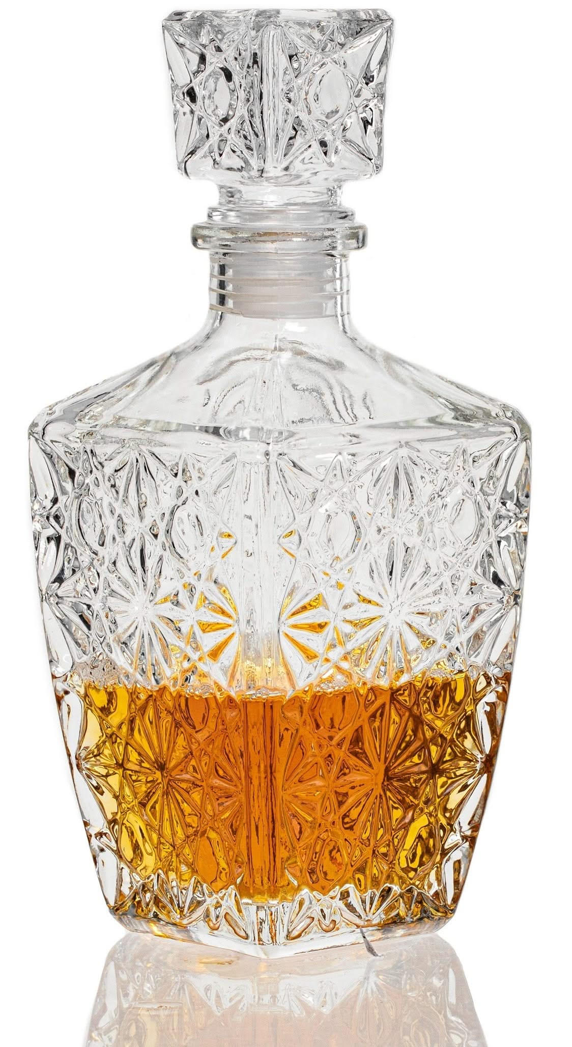 WHISKEY-KARAFFE Whiskey Karaffe - 800 ml - Transparent, Glas (0.8L) - Sareva