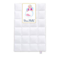 WINTERBETTDECKE PRIMA Gänsedaunen warm - Weiß, Naturmaterialien/Textil (135/200cm) - Frau Holle