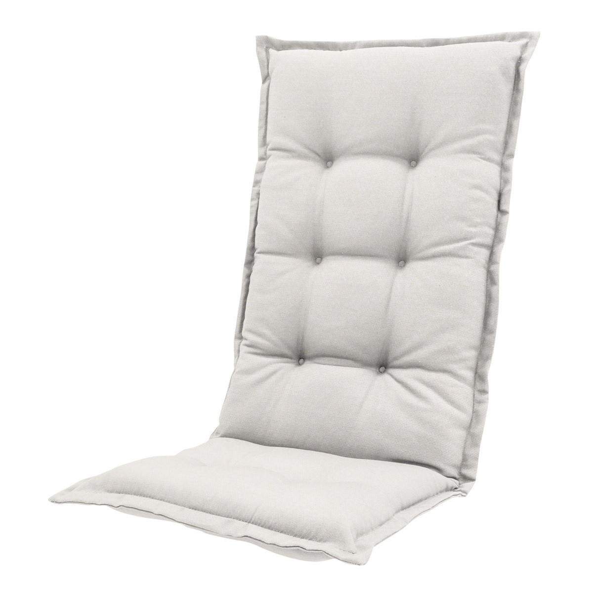 GARTENSTUHLKISSEN Naples 123/50 cm 4er-Set - Beige, Textil (50/7/123cm) - Madison