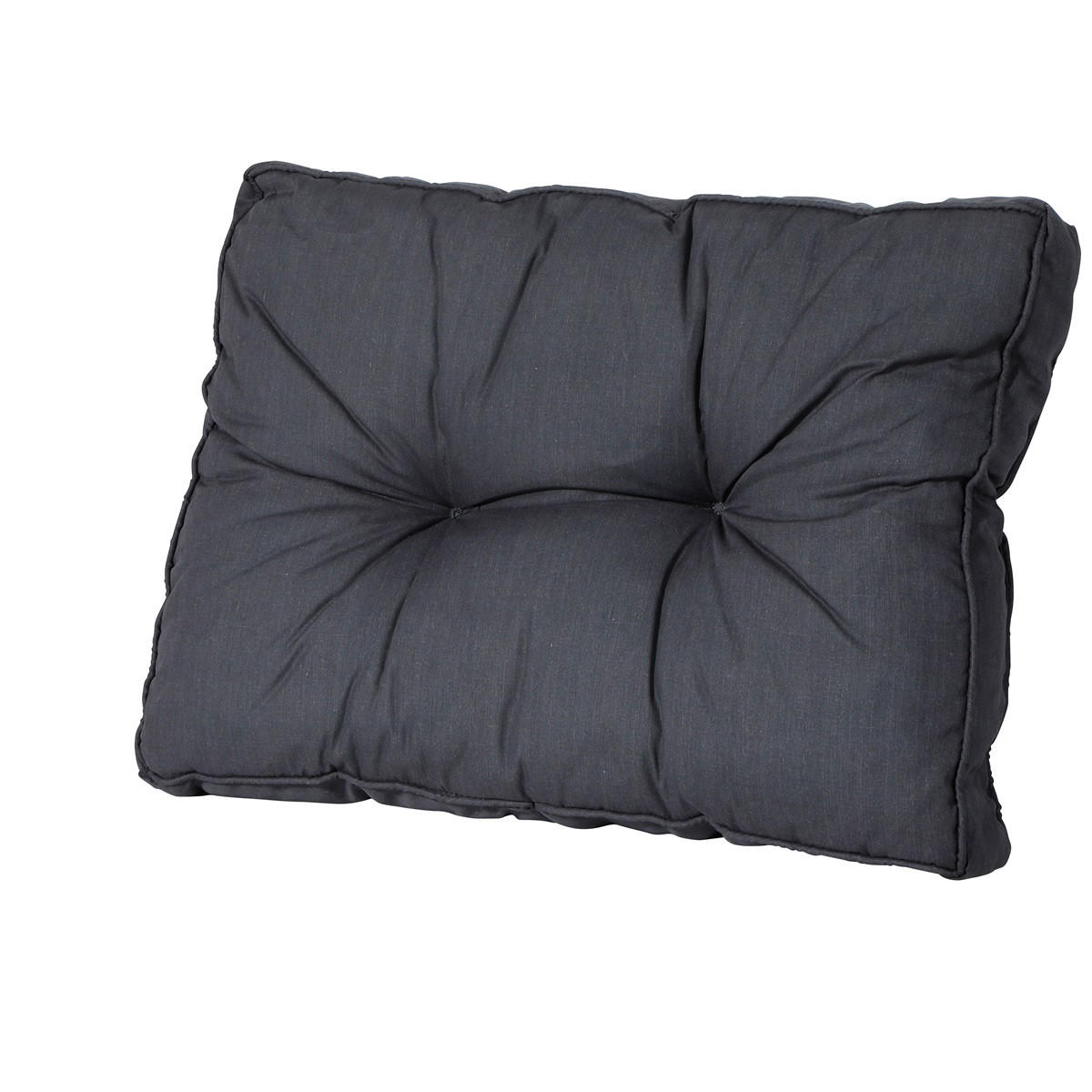 RÜCKENKISSEN Basic 43/60 cm 2er-Set - Schwarz, Textil (60/8/43cm) - Madison