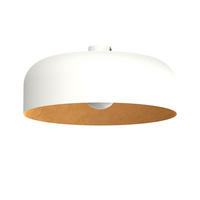 DECKENLEUCHTE Tuzzi - Goldfarben, Metall (50/50/14cm) - Lumicom