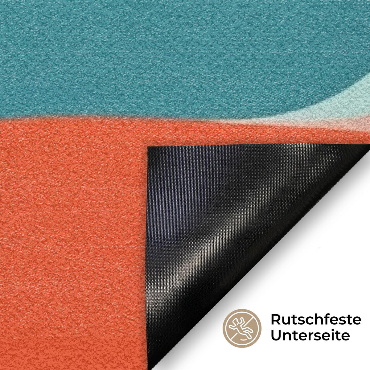 FUSSMATTE Formen - Bunt - Abstrakt - Flugzeuge Sauberlaufmatte 90x60 cm - Multicolor, Kunststoff (90/0.4cm) - MuchoWow