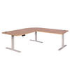 TISCHPLATTE FÜR ECK-SCHREIBTISCH Hellbraun - Naturfarben, Holz (97/177/2cm) - MCW