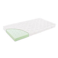 BABYMATRATZE für Babybett 70x140 cm, CLOUD SleepPlus - Weiß, Textil (70/140cm) - Sämann – make a difference.