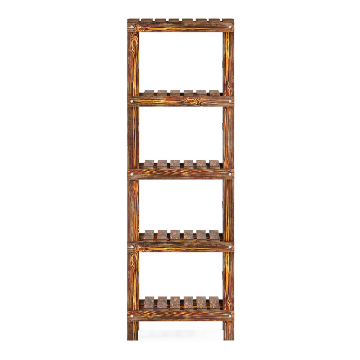 STANDREGAL Kinnula - Dunkelbraun, Holz (40/120/25cm) - [en.casa]