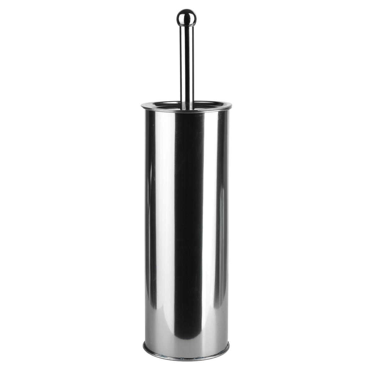 WC-BÜRSTE Dea silberfarben 10/10/37.5 cm Metall - Silberfarben, Metall (10/37.5/10cm) - Mondex