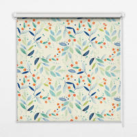VNÚTORNÁ roleta - okenná roleta - roleta - 100x140 cm - Jarabina - zelená, plast (100/140/0.5cm) - TULUP