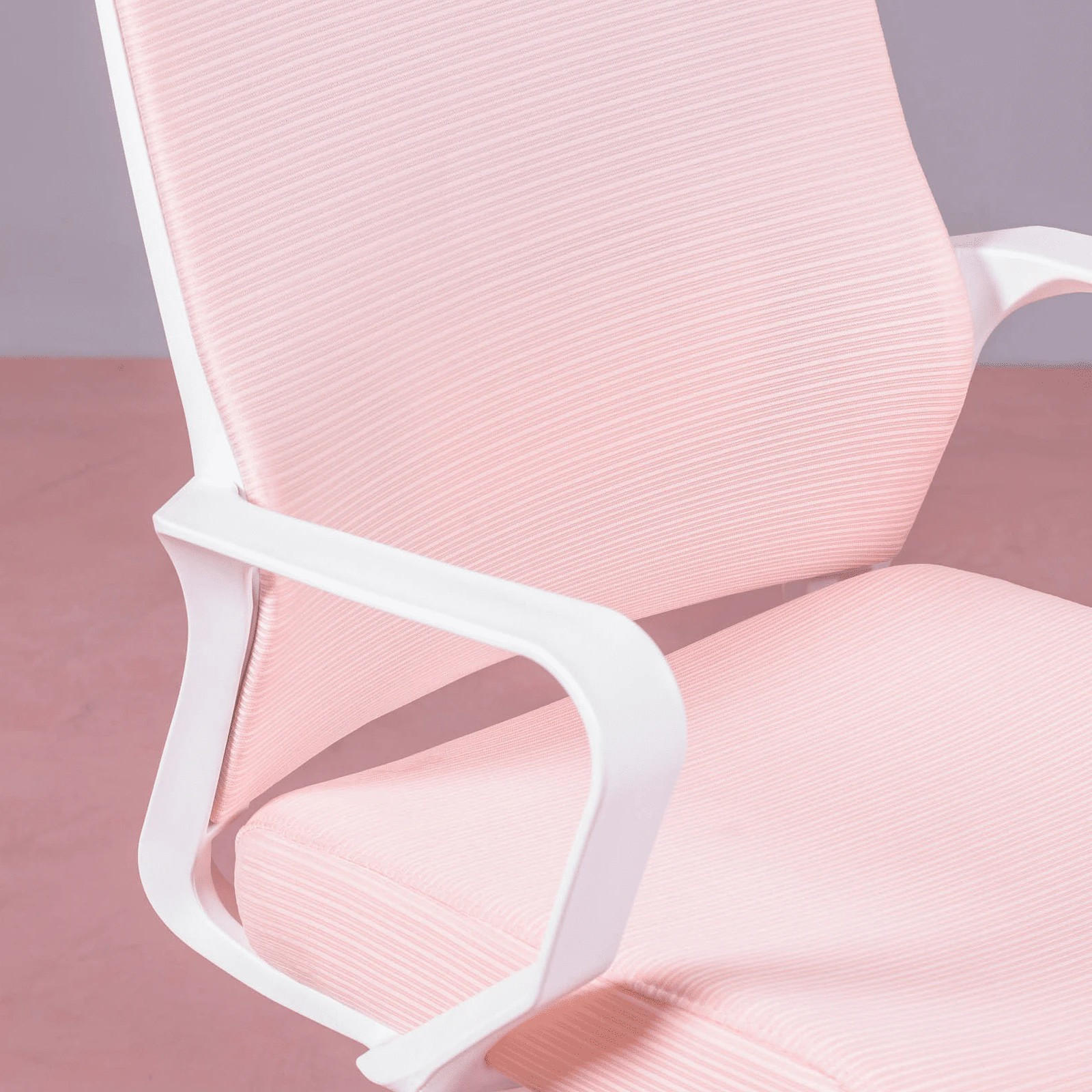 Thumbnail - Nest Dream Schreibtischstuhl, Pink, Textil, 1-Sitzer, 60x100x58 cm, Arbeitszimmer, Bürostühle, Drehstühle