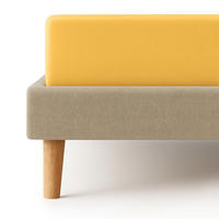 JERSEY-SPANNBETTLAKEN 180x200 - 200x200 cm, Bettlaken aus 100% Baumwolle mit Rundum-Gummizug, Spannbetttuch Honig - Honig, Textil (200/200cm) - Carpe Sonno