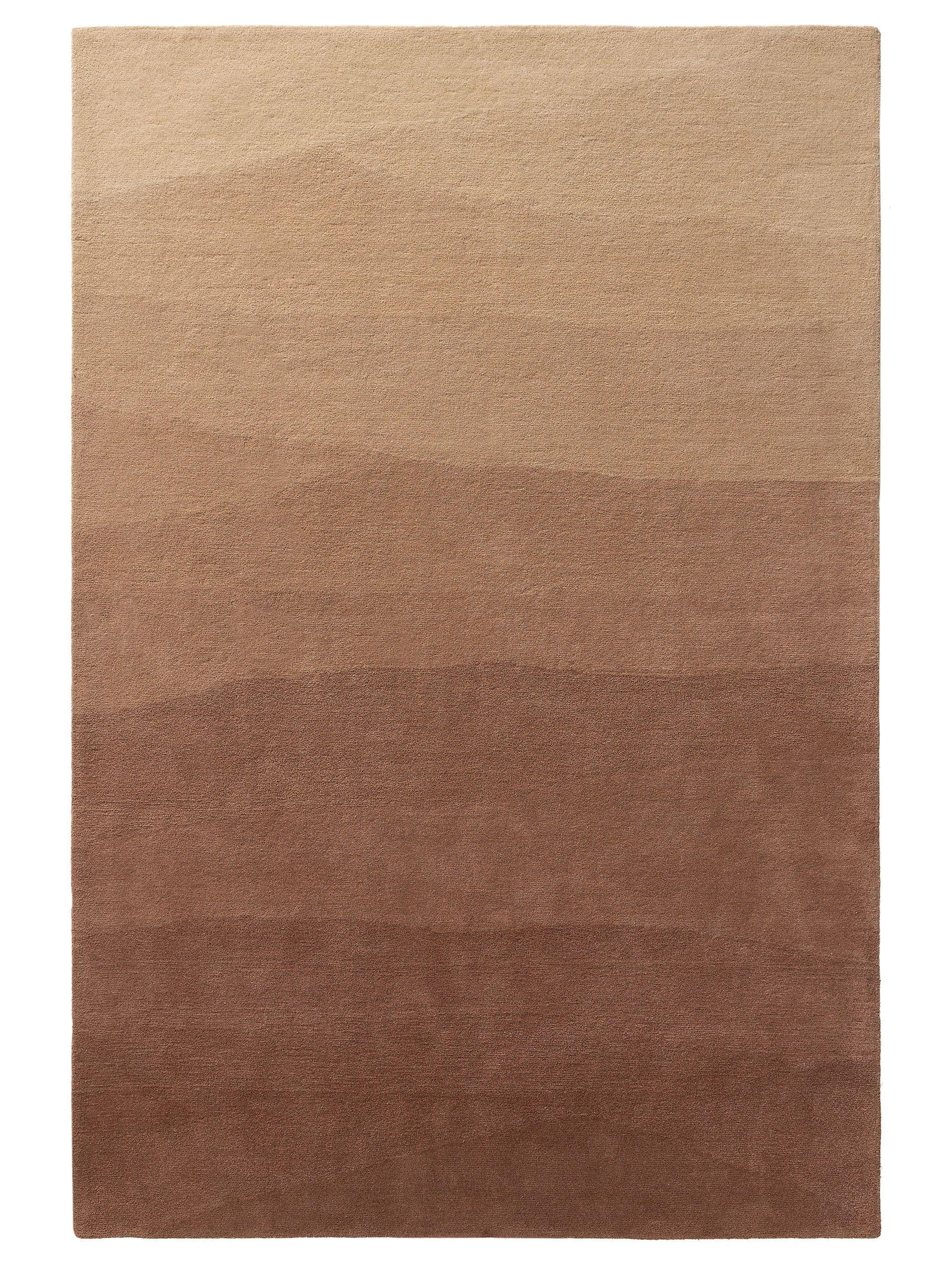 WOLLTEPPICH Dawn Terracotta 120x170 cm - Terracotta, Textil (120/170cm) - benuta Pure