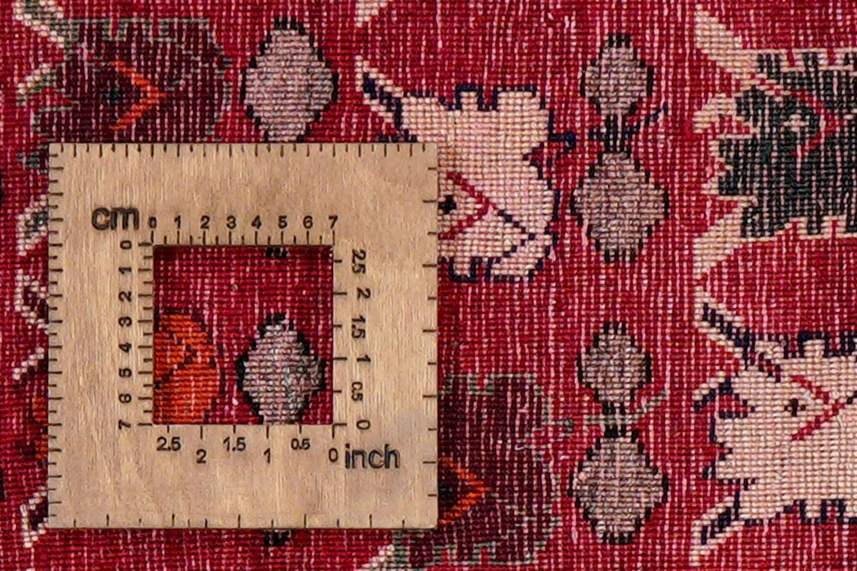 ORIENTTEPPICH handgeknüpft Gashgai Rot 198/106 cm Schurwolle - Rot, Textil (106/198cm) - Looma