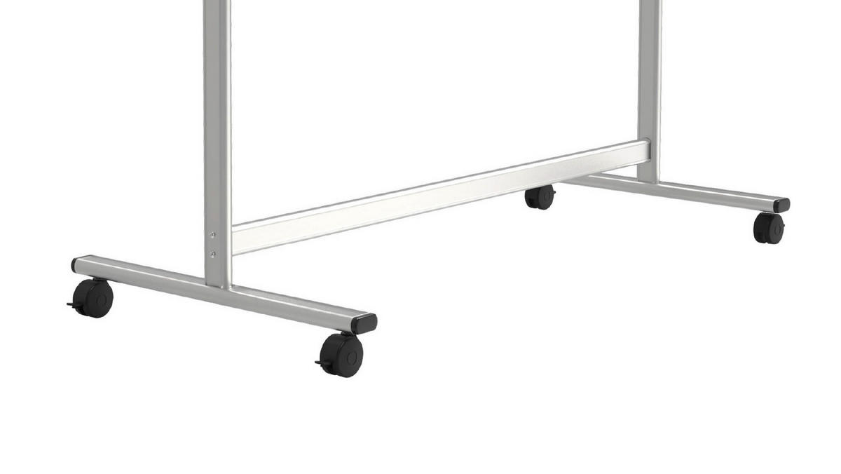 MOBILES Whiteboard 200x100cm - Weiß, Metall (200/100/2cm) - ALLboards