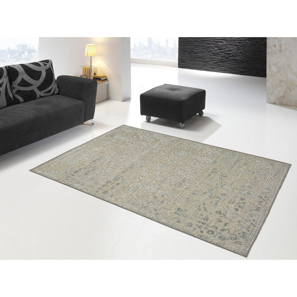 Thumbnail - Atticgo Vintage-Teppich, Silber, Textil, Vintage, Rechteckig, 140x200 cm, Oeko-Tex® Standard 100, in verschiedenen Größe...