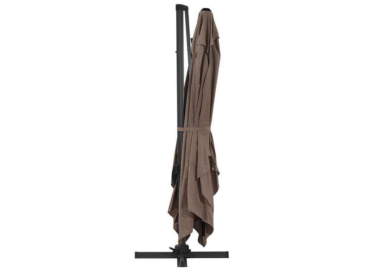 SONNENSCHIRM sun 4 - Beige, Metall (400/300cm) - Habitat Garten