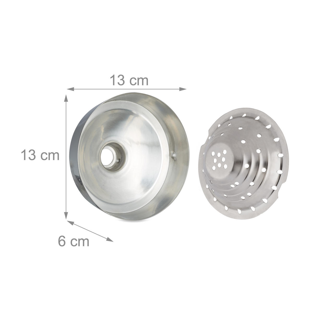 SAFTPRESSE - Silberfarben, Kunststoff/Metall (18/40/21.5cm) - Relaxdays