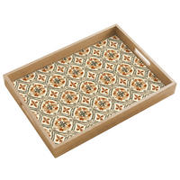 TABLETT - Elegant - antik - farbenfroh - 50x35 cm - Multicolor, Holz (50/5/5cm) - OnlyWow