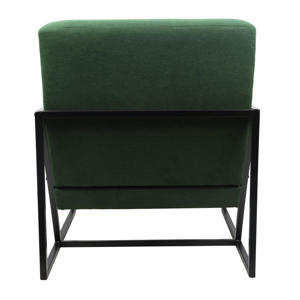 LOUNGESTUHL CHRIS - Grün, Textil (66/77/82cm) - SVITA