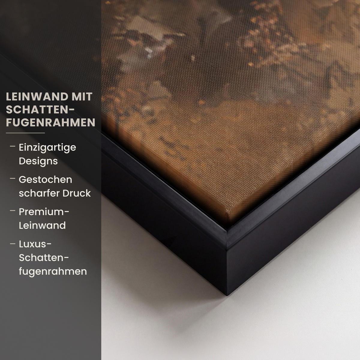 LEINWAND Bilder mit Rahmen - Weihnachten - Kugeln - Beige - Gold - 100x150 - Goldfarben, Textil (100/150cm) - MuchoWow