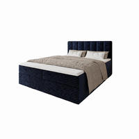 BOXBETT Tiliani Blau 180x200 cm - Blau, Textil (180/200cm) - B&B Home