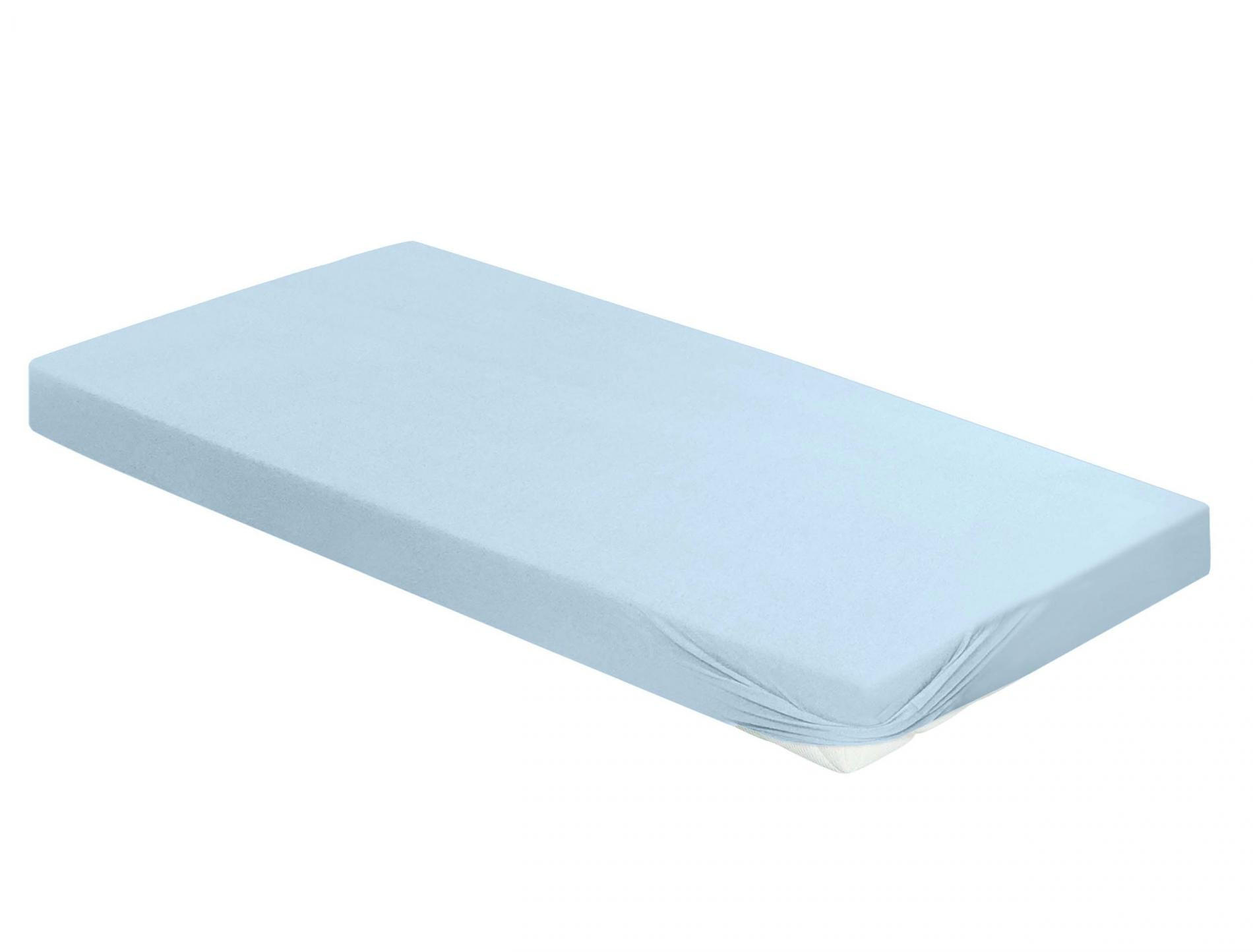 SPANNBETTTUCH ORION 0009 - Blau, Textil (150/200cm) - Irisette