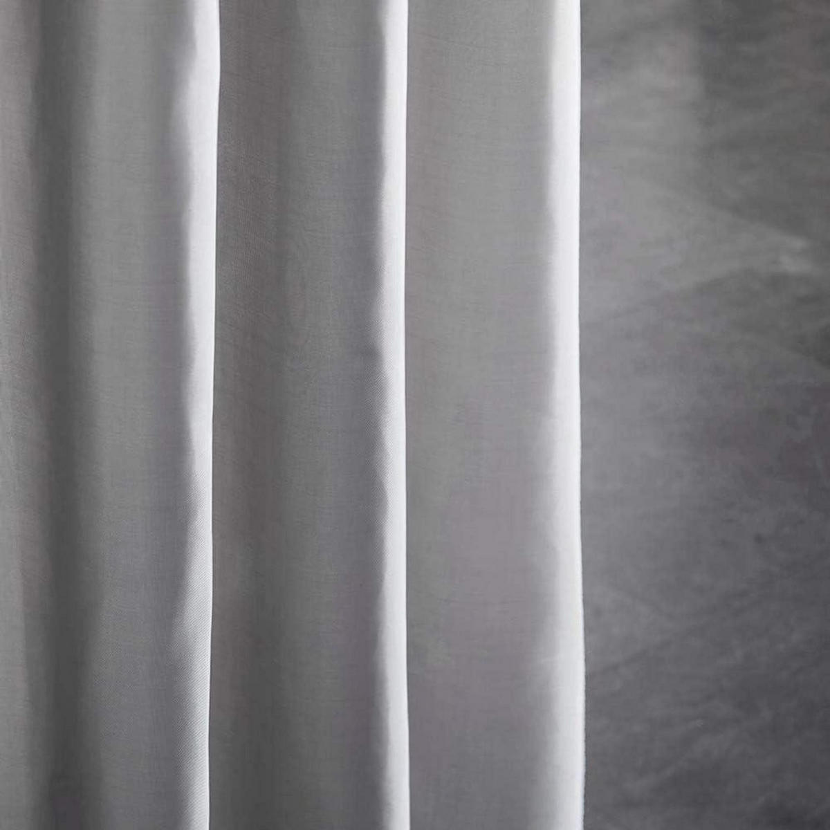 DUSCHVORHANG Grau 150 x 180 cm - Grau, Textil (150/180cm)