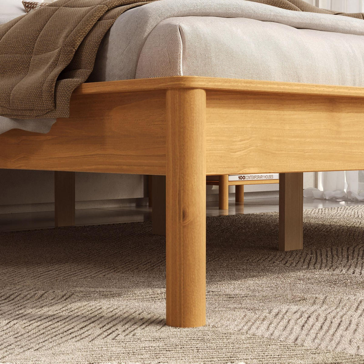 FUTONBETT APOANA 140x190 cm Eiche - Eichefarben, Holz (140/190cm) - IDIMEX