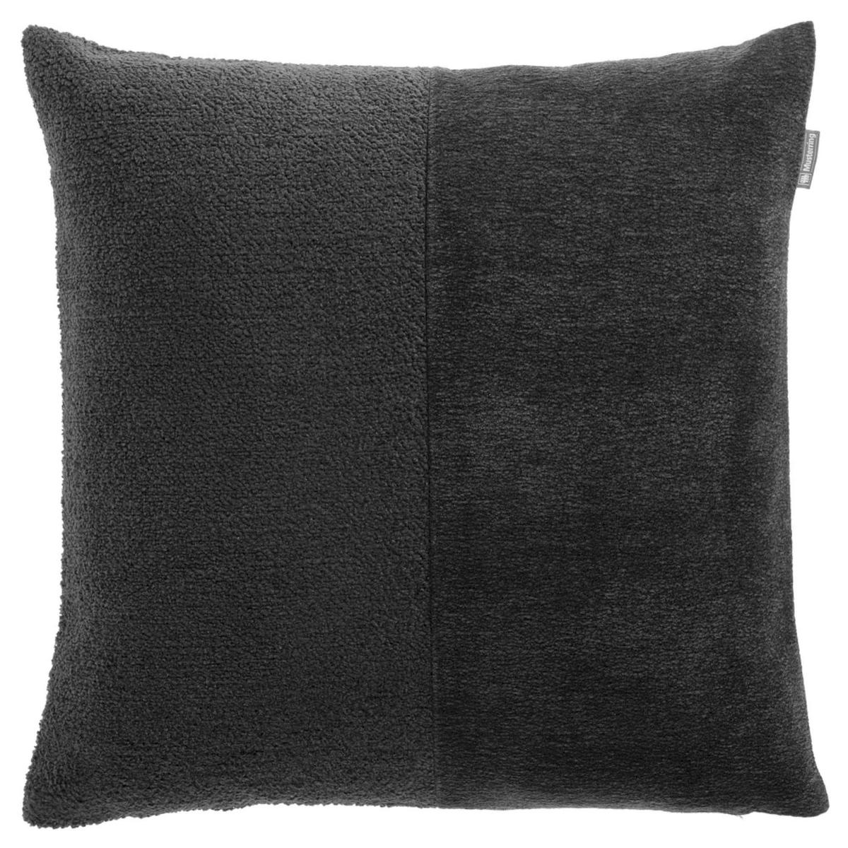 ZIERKISSENHÜLLE MATCH - Anthrazit, Textil (45/45cm) - Musterring
