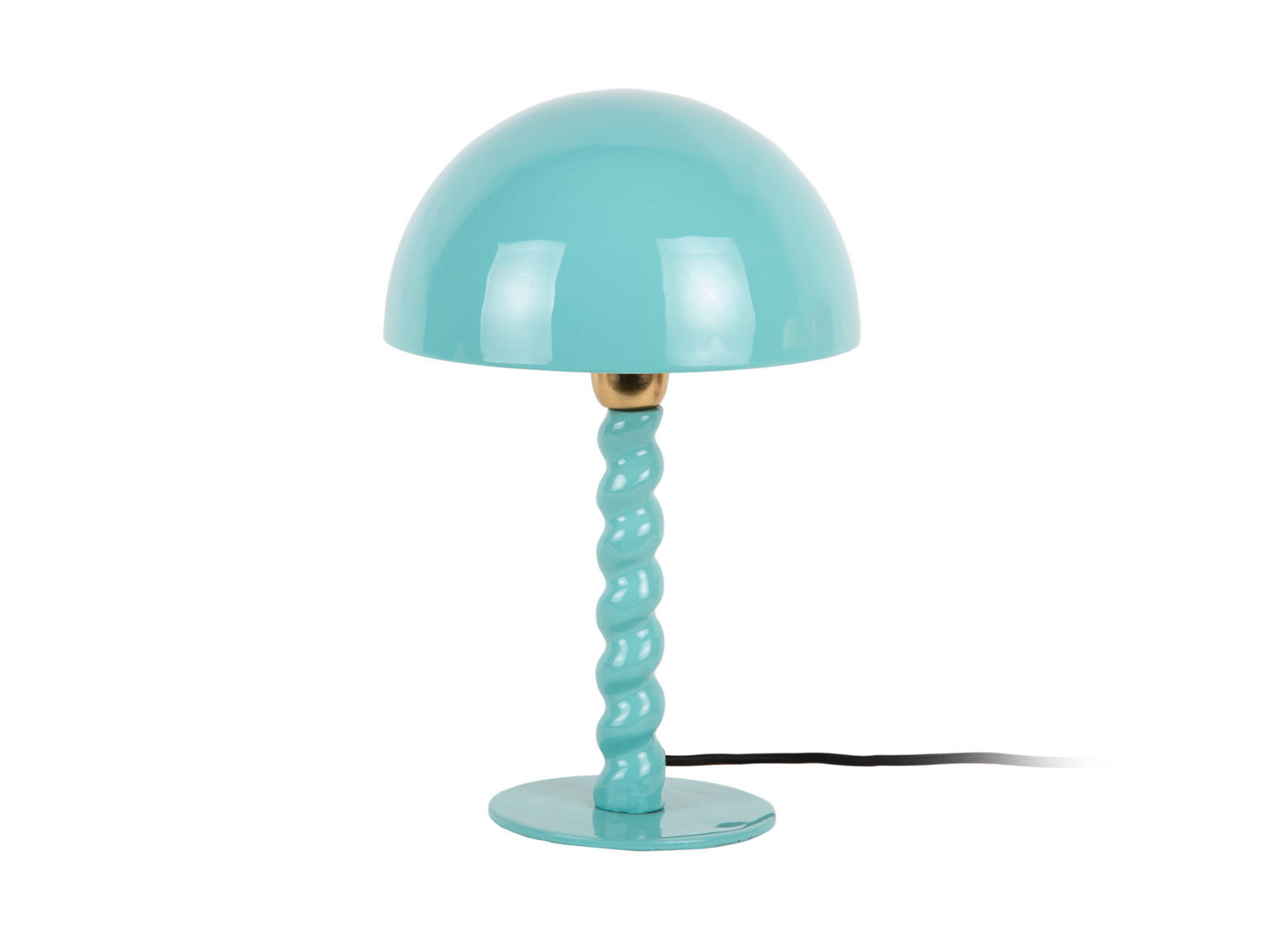 TISCHLAMPE Prisa 25/25/39 cm - Blau, Metall (25/25/39cm) - Leitmotiv
