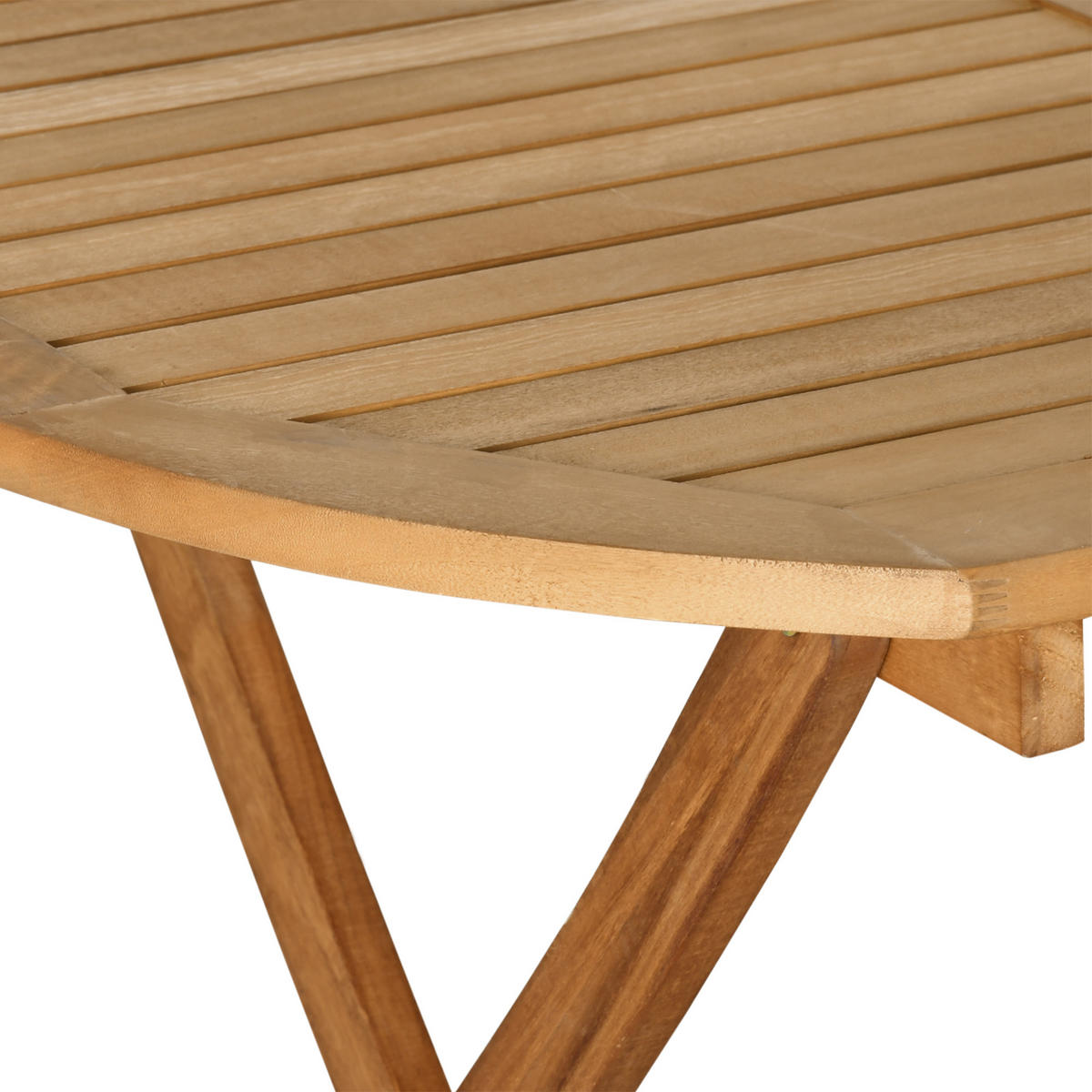 SITZGRUPPE, Gartengarnitur,Teak, Pappel - Naturfarben, Holz - Outsunny