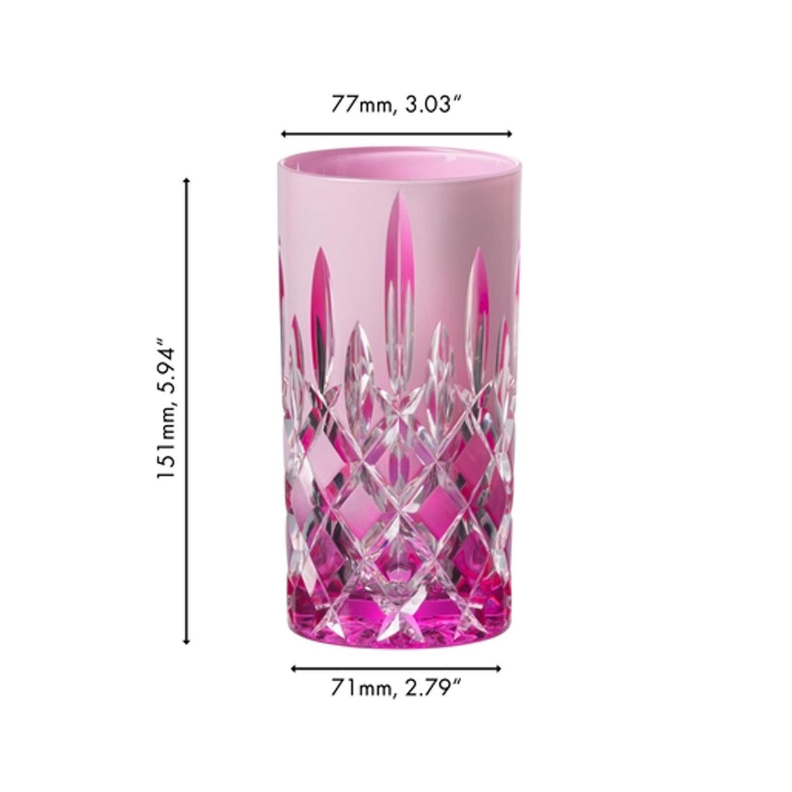 HIGHBALL LONGDRINKGLAS Laudon Rosé-Pink 395 ml - Pink/Rosa, Glas (0.395L) - Riedel