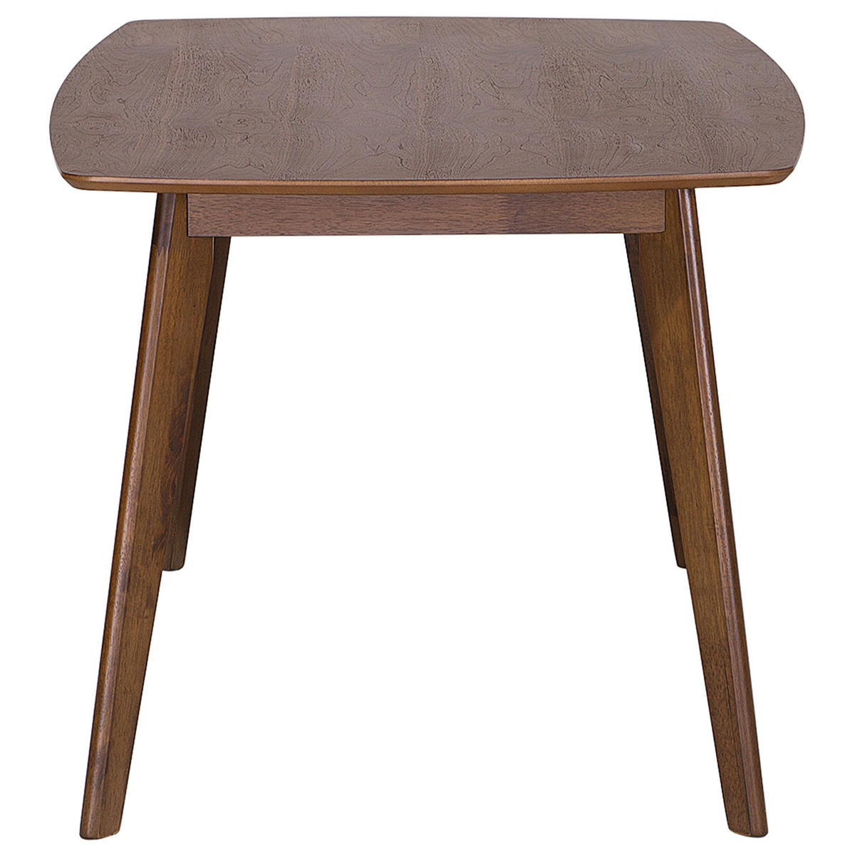 ESSZIMMERTISCH dunkler Holzfarbton 150/90 cm Iris - Dunkelbraun, Holzwerkstoff (90/150/75cm) - Beliani