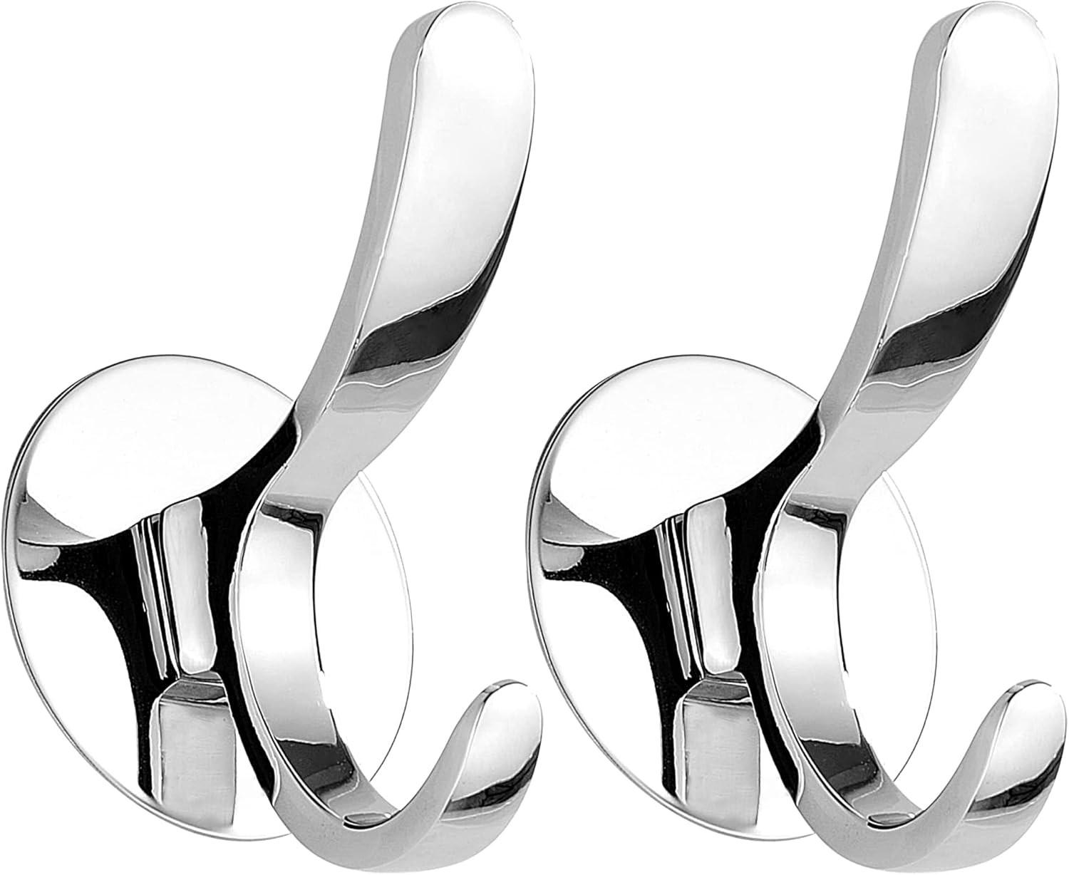 HANDTUCHHAKEN , Wandgarderobe - Grau, Metall (6/10/6cm) - BELZ