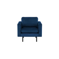 SESSEL Lioni-Kronos 9 - Dunkelblau, Holz/Textil (83/84/94cm)