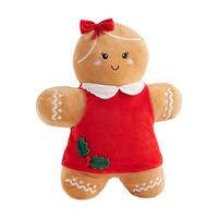 KUSCHELTIER Weihnachten Gingermis, 33x12x40cm - Rot, Textil (12/40/31.5cm) - home&you