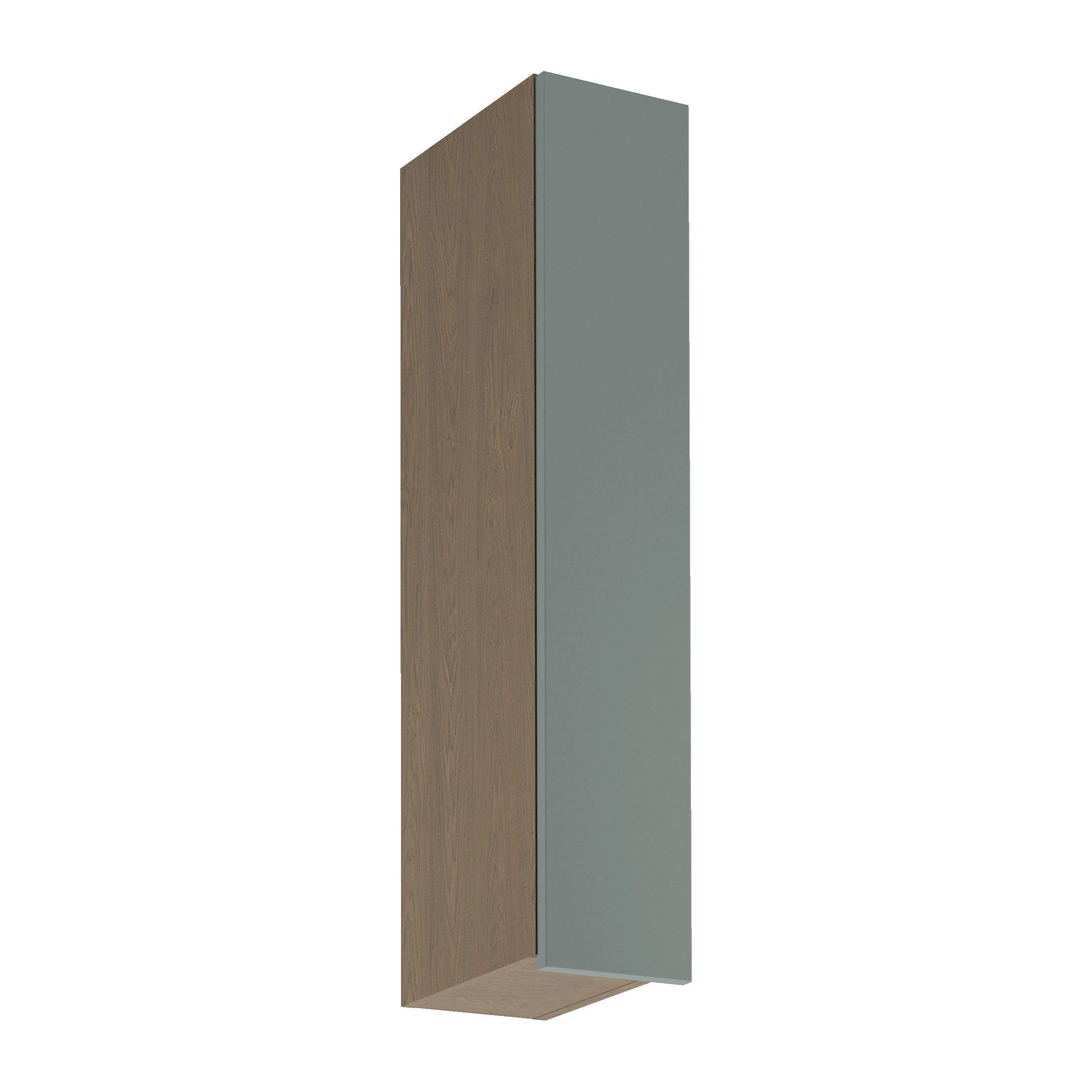 HÄNGESCHRANK G20 P/L – Sorento Grün – Grün / Eiche / Rechts - Eichefarben/Grün, Holzwerkstoff (20/100/32cm) - ROYAL24_MARKT